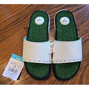 Reef Mulligan Slide Slip On GOLF Sandal - Men's Size 9 - VGC Astroturf Insole